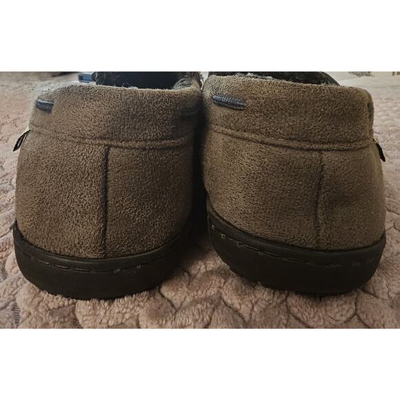 Western Chief Moccasin Slippers Mens Taupe Size 11 - Picture 4 of 5